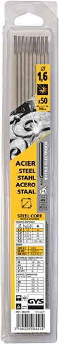 Electrodes Gys acier o1.6mm (x50) - 5193084414 5193084414