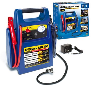 Gys gyspack air 400 aide au démarrage | compresseur | Alimentation 12 volts - 5192026322