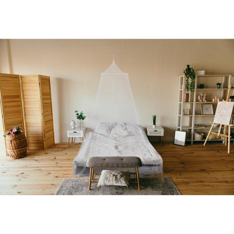 Moustiquaire blanche 1-2 personnes 100x60x250 cm blanche