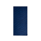 Rayures vibrantes | serviette microfibre bleue 180 x 90 cm