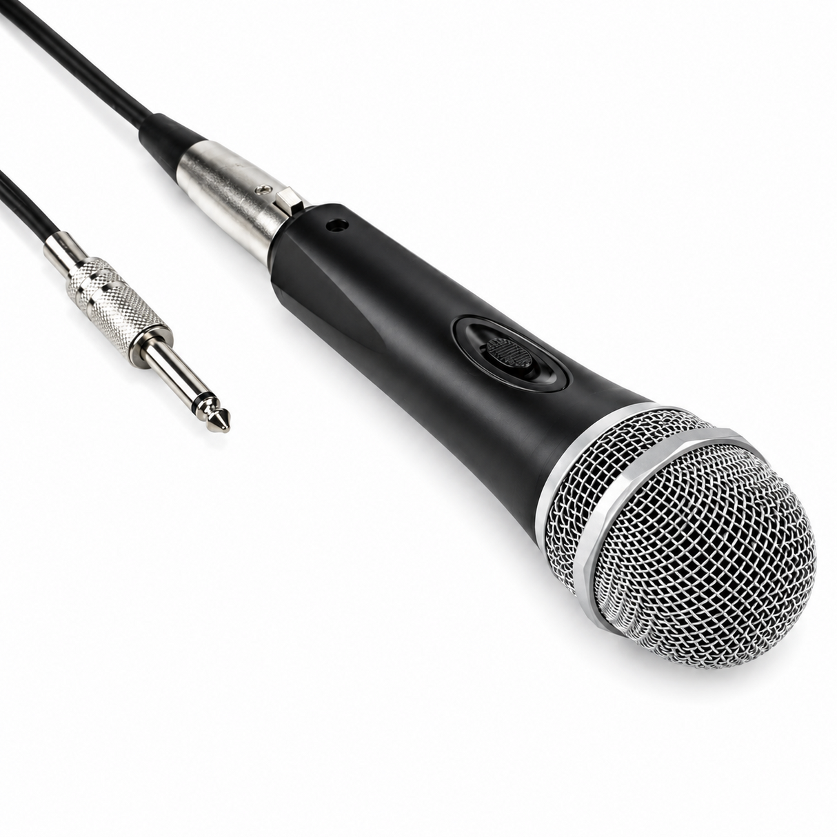 Microphone à main diablotin