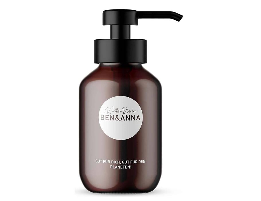 Ben Anna soap pump foam - glass - amber - 200 ml