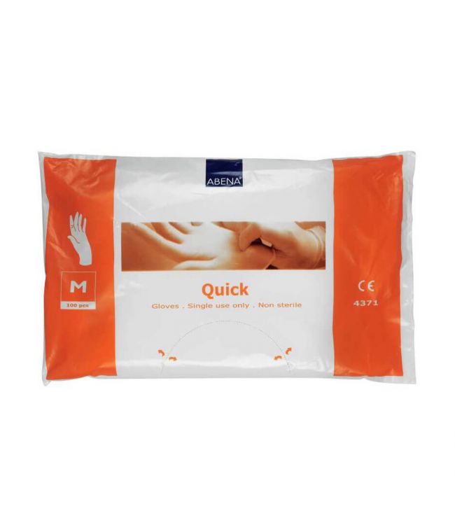 Abena quick disposable gloves 100st. medium