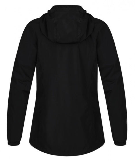 Hannah Outdoorjas sèche les dames Polyester Pu Black Mt 40