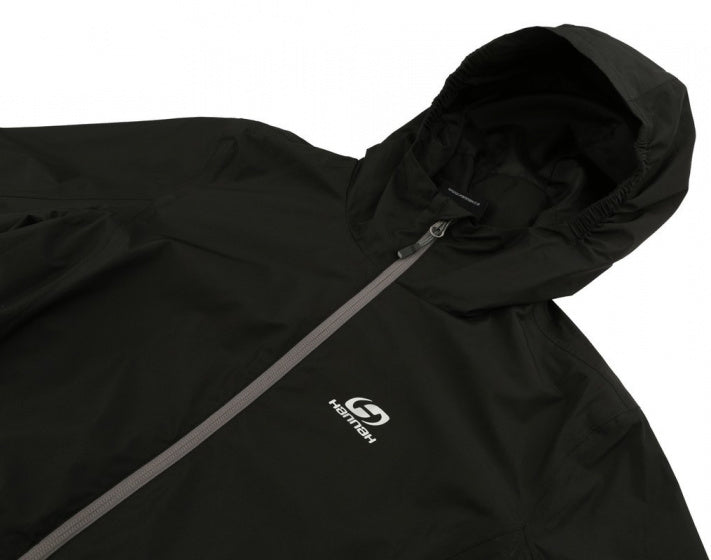 Hannah Outdoorjas sèche les dames Polyester Pu Black Mt 40