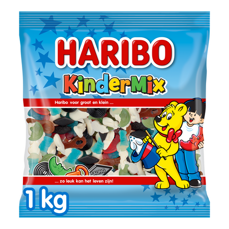 Sachet de mélange pour enfants Haribo (6x 1kg)