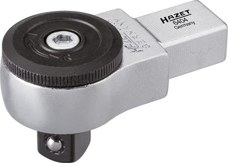 Hazet Cliquet réversible enfichable 6404 14 x 18 mm carré plein enfichable 1 carré plein de 2 pouces (12,5 mm) longueur : 70,5 mm