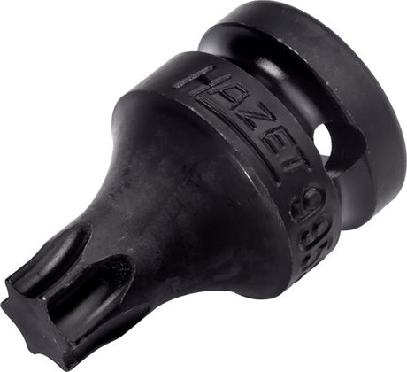Embout de clé à douille à chocs Hazet 995s-t55 1 profil Torx® interne creux carré de 1 2 pouces (12,5 mm) sw t55