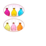 Verre attrape-guêpes avec pendentif en métal 4 assortis | 6 pièces