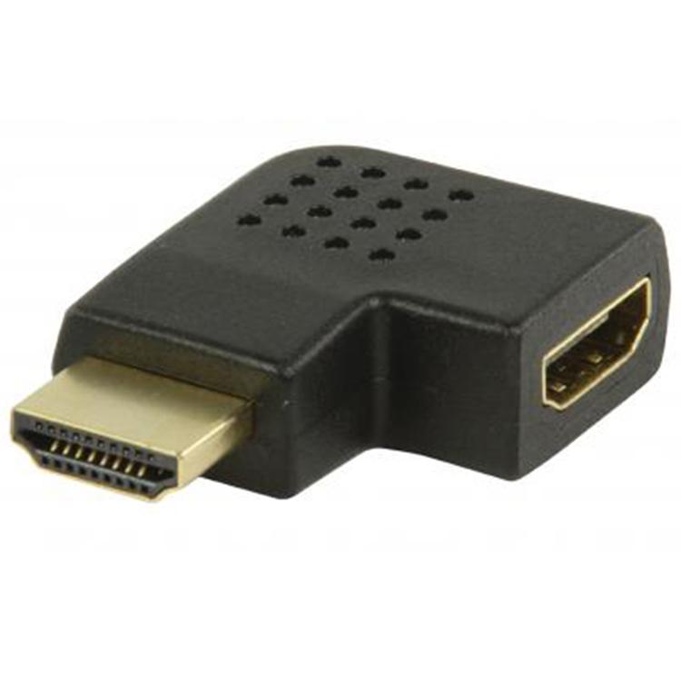 Prise adaptateur HDMI A 90° vers la gauche
