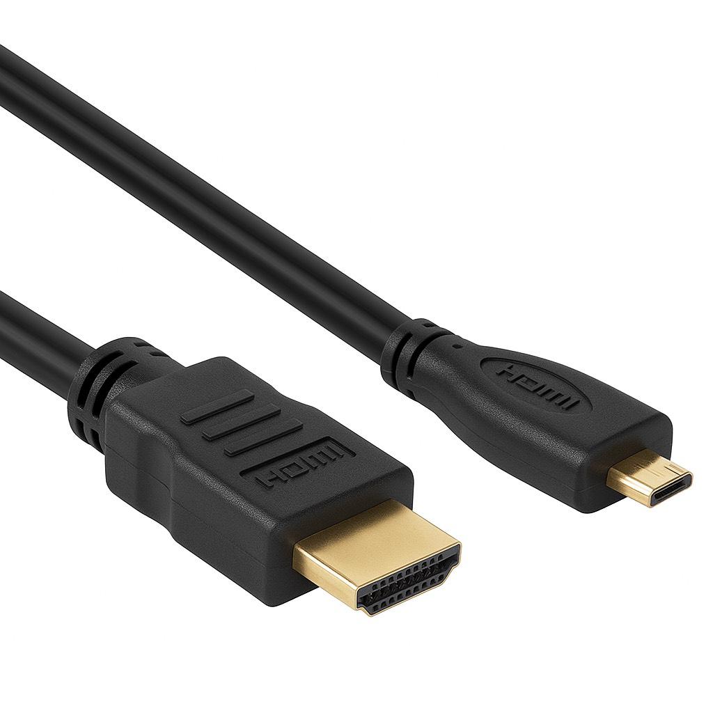 Câble HDMI 4K vers micro HDMI