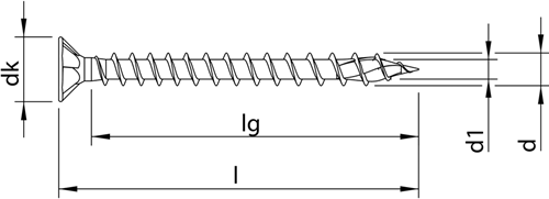 Heco topix-plus 4,5 x 55 vk t-20 vd verz; 200 pièces - hc60742