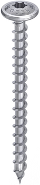 Heco-topix-plus 8,0 x 40, tk, tête de comptoir, t40, vd, hp, 100 pièces - hc61228
