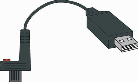 Câble de données Helios Preisser | USB | adapté aux variables de données | longueur 2 m | 1 pièce - 1998720 - 1998720