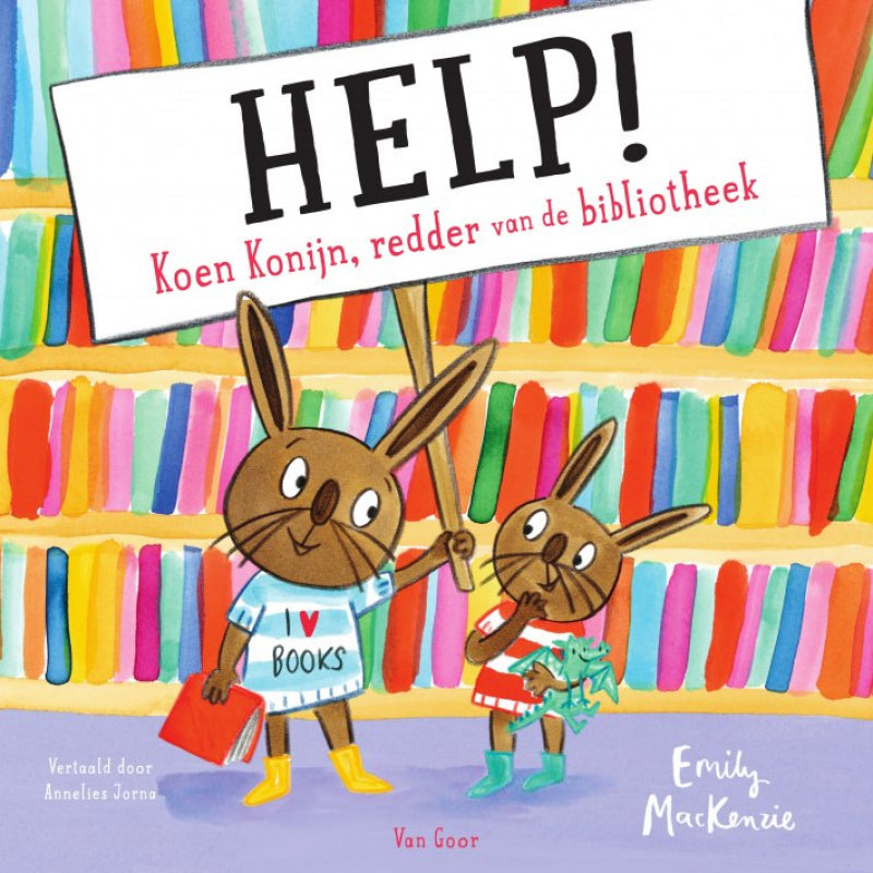 Van Gore, au secours ! Koen Rabbit, sauveur de la bibliothèque
