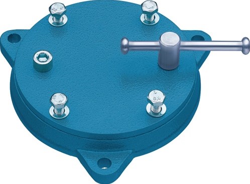 Platine vinyle Heuer | pour largeur de mâchoire 120 mm | acier forgé | 1 pièce - 103120 - 103120