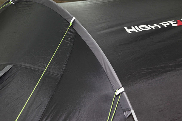 Tente de famille High Peak Tauris 4.0 4 personnes 440 cm Gris foncé