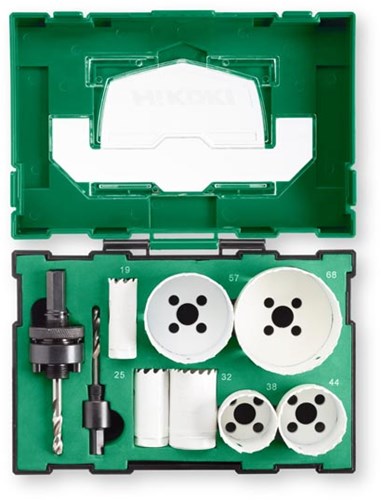 Accessoires Hikoki Ensemble de scies-cloches 11 pièces (boîte iii) - 40030032