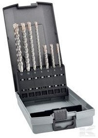 Hikoki accessoires sds-plus hm 4-snijder hamerborenset 7-delig in cassette 783391