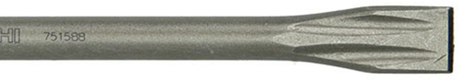 Hikoki accessoires sds plus platte beitel 20x250 mm zelfslijpend 751588