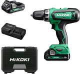 Hikoki ds18dfwcz | perceuse/tournevis sans fil | 18v | 2,0ah | 53 nm | y compris piles | valise - ds18dfwcz