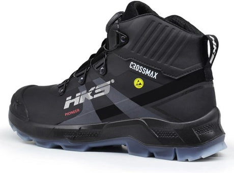 Hks chaussure de travail pionnier boa s3s high + kn | noir | taille 42 - 4040005162422