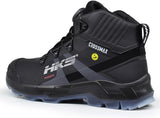 Hks chaussure de travail pionnier boa s3s high + kn | noir | taille 45 - 4040005162453