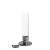 Höfats Spin 120 atmosphère lanterne en acier inoxydable 23 x 54 cm argent