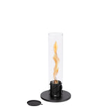 Höfats Spin 90 atmosphère Lantern en acier inoxydable 19 x 40,5 cm noir