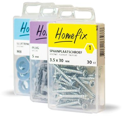 Homefix meubelnagel brons kop 9.0mm 1.4x16 | 30 stuks - 6701.40.44020