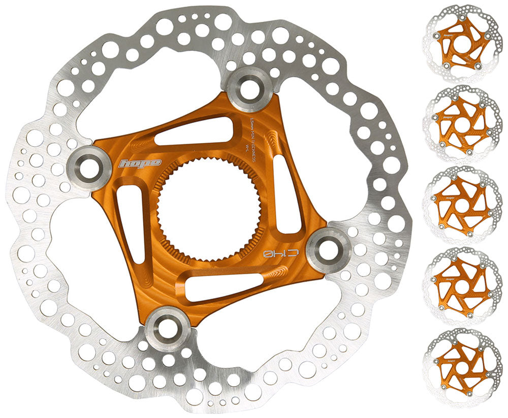Hope flottant vtt centerlock disque rotor