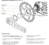 Hope r22 plateau de vélo électrique à montage direct bosch gen4