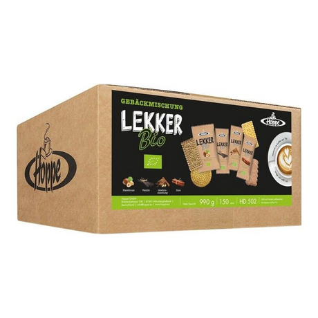 Hoppe biscuits au café mélange de biscuits délicieux bio (150 pièces)