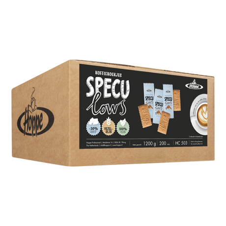 Biscuits au café Hoppe spéculows, emballés individuellement (200 pièces)