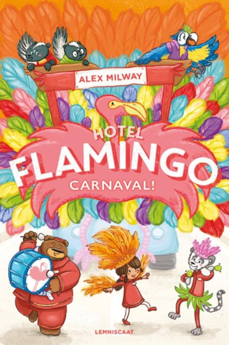 Hôtel Lemniscaat flamingo : carnaval !