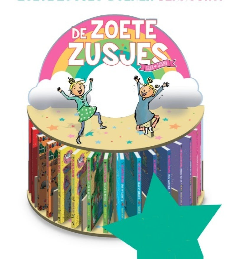 Présentoir en bois sweet sisters 33 ex.