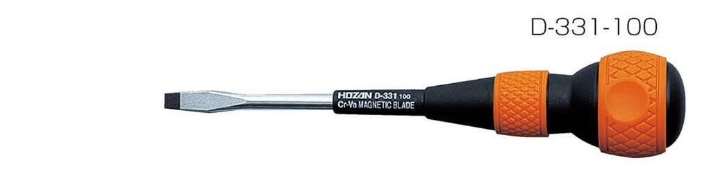 Hozan D-331-100 Skruvmejselplattan 6.0x1.0mm, L = 100mm