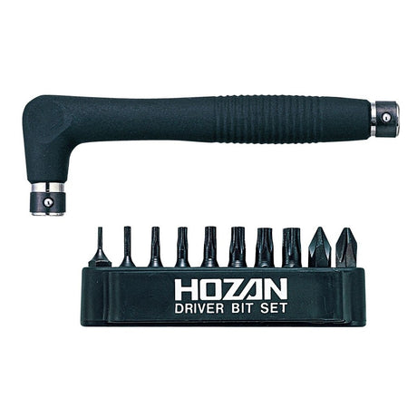 Hozan w-81 jeu d'embouts 8 pièces pour tournevis