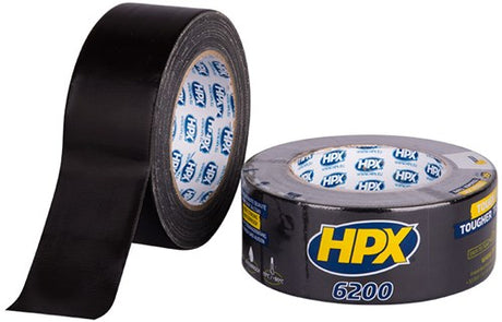 Hpx products ruban de réparation ruban adhésif noir 48 mm x 25 m