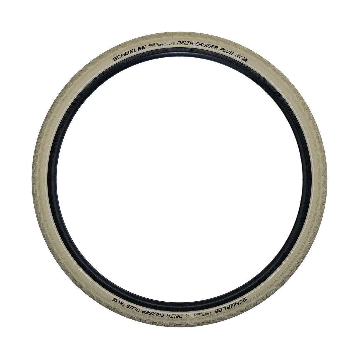 Schwalbe Tire 28x1 1 2 40-635 Delta Cruiser Plus Creme Reflex