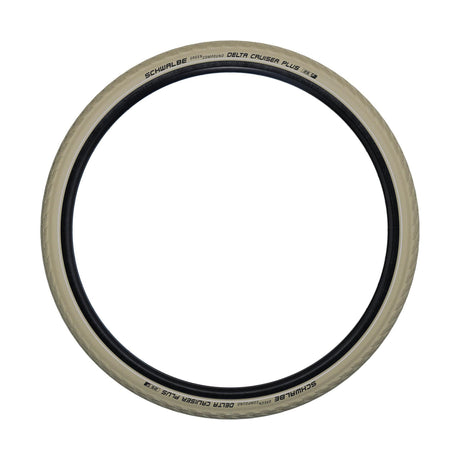Schwalbe Tire 28x1 1 2 40-635 Delta Cruiser Plus Creme Reflex