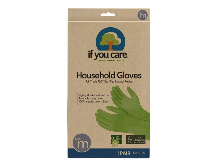 Si vous prenez soin des gants de ménage - caoutchouc fsc - m