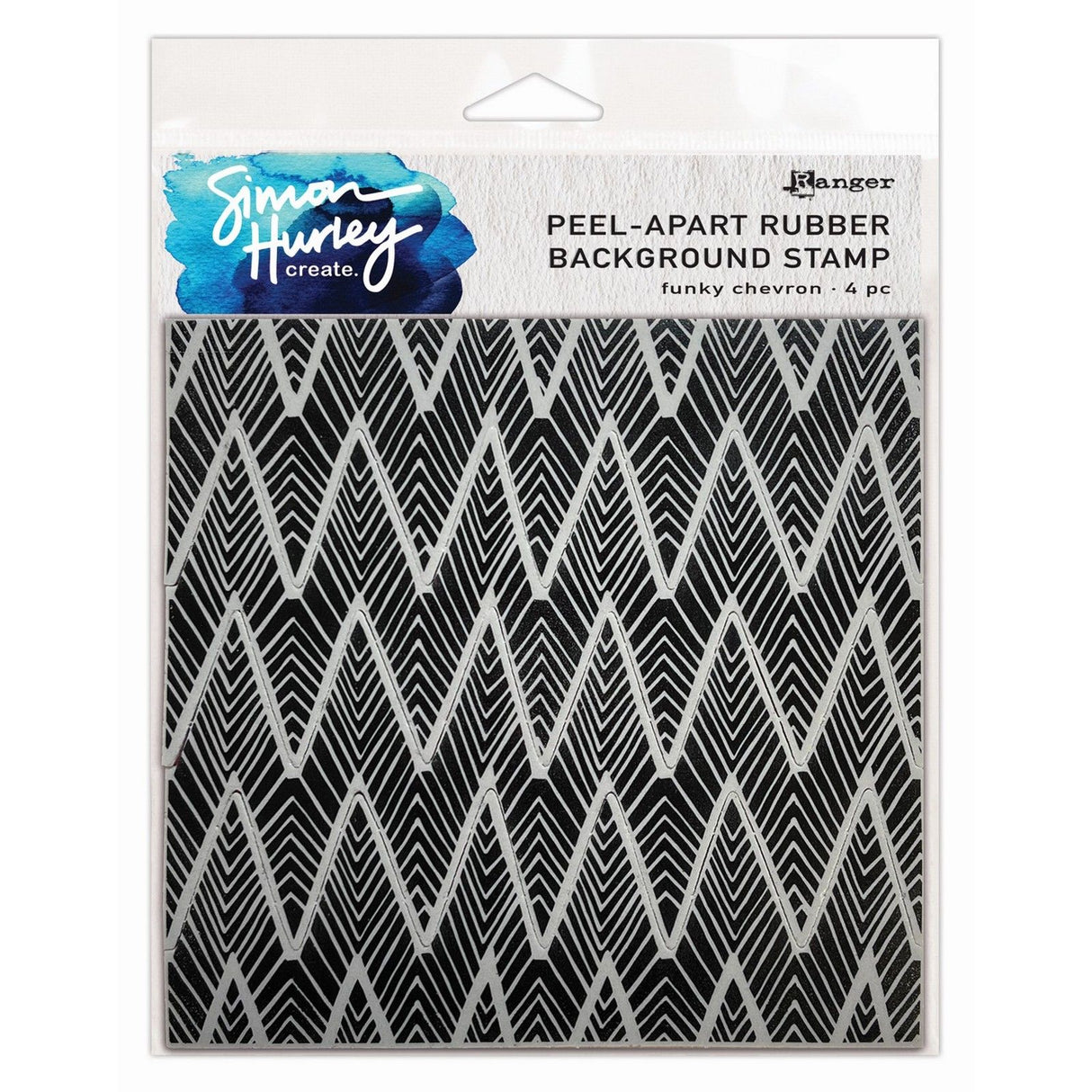 Ranger Ink Ranger • Simon Hurley crée. contexte timbre funky chevron