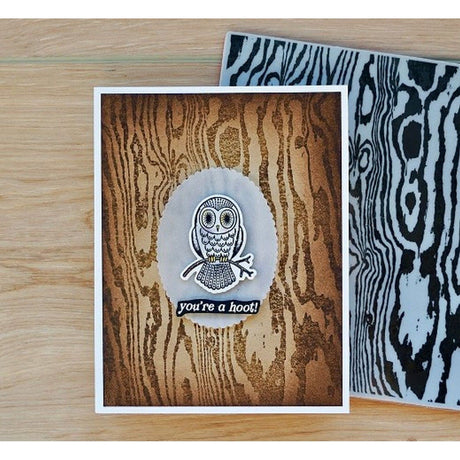 Ranger Ink Ranger • Simon Hurley crée. contexte timbre gras grain de bois