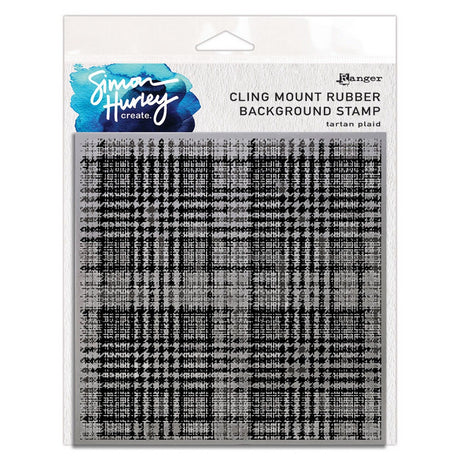 Ranger Ink Ranger • Simon Hurley crée. tampons de fond tartan à carreaux 15,2x15,2cm