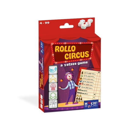 Rollo : un jeu de yatzee - cirque - jeu de dés (nl fr)