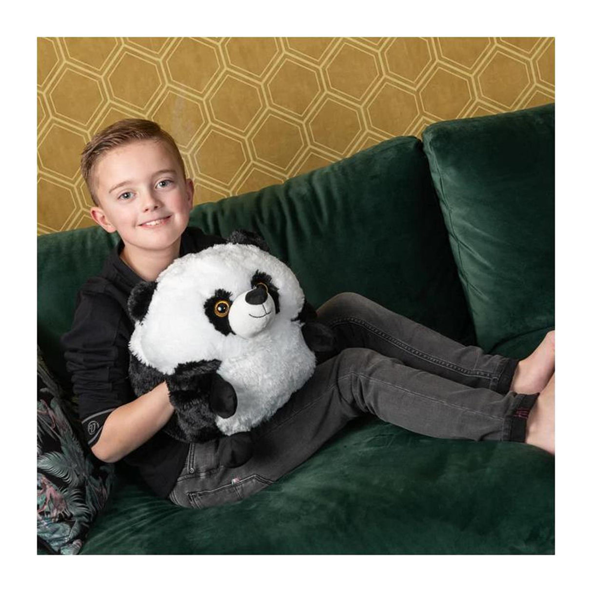 Noxxiez chauffe-mains coussin câlin panda