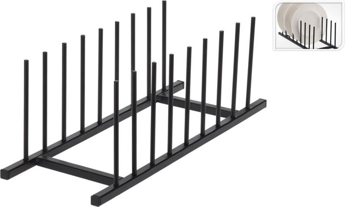 Support assiette ultra fraîcheur métal 345x125mm