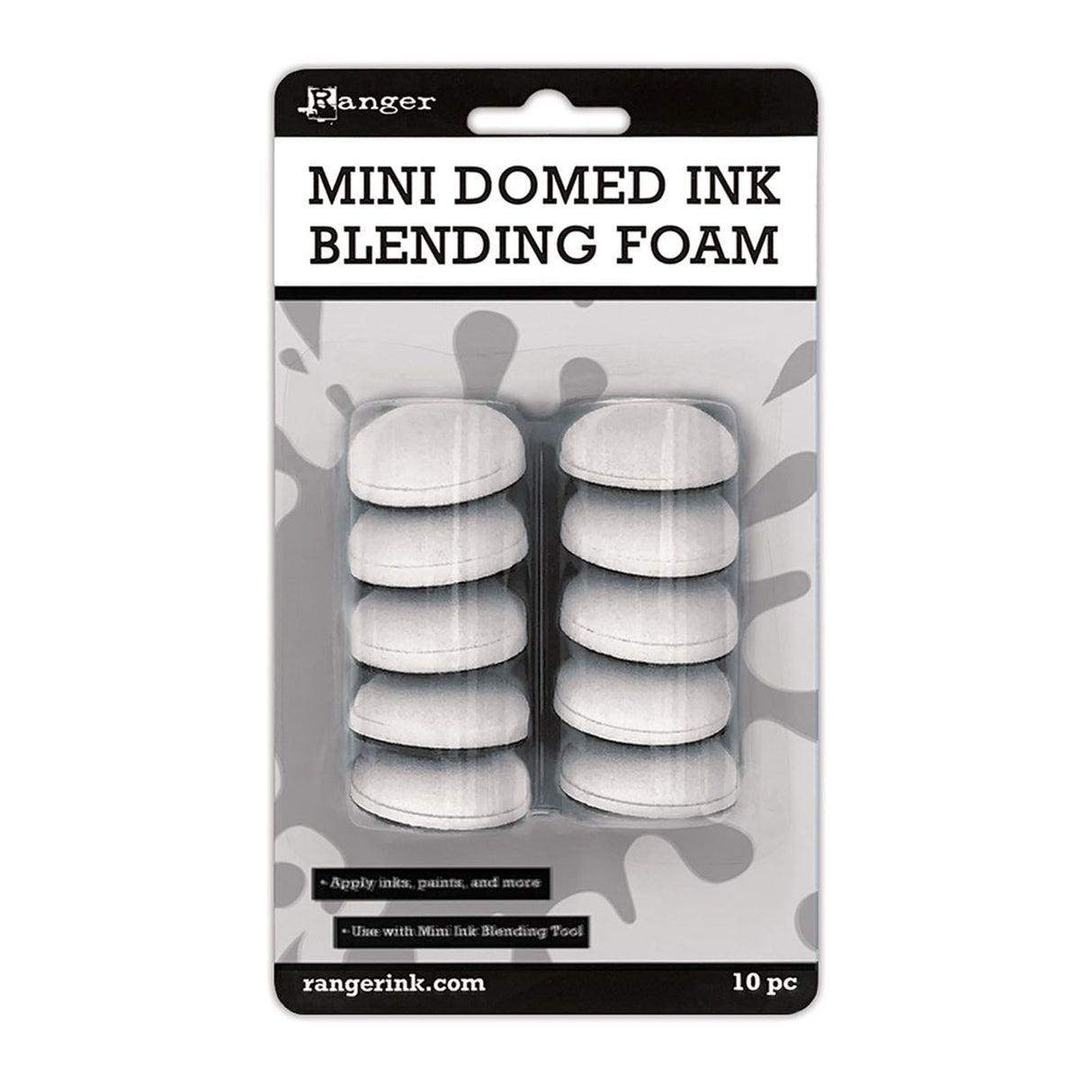 Ranger Ink Ranger • Mini outil de mélange d'encre Tim Holtz, mousses de remplacement en forme de dôme