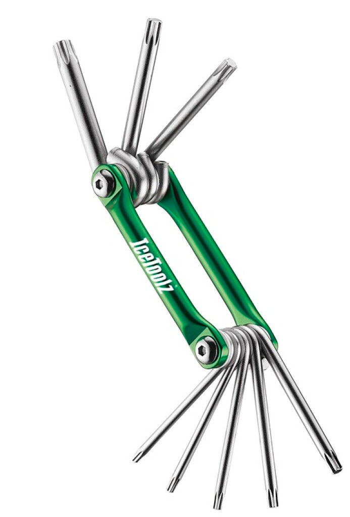 Icetoolz Torx Zakmes-Key Set 8 pièces